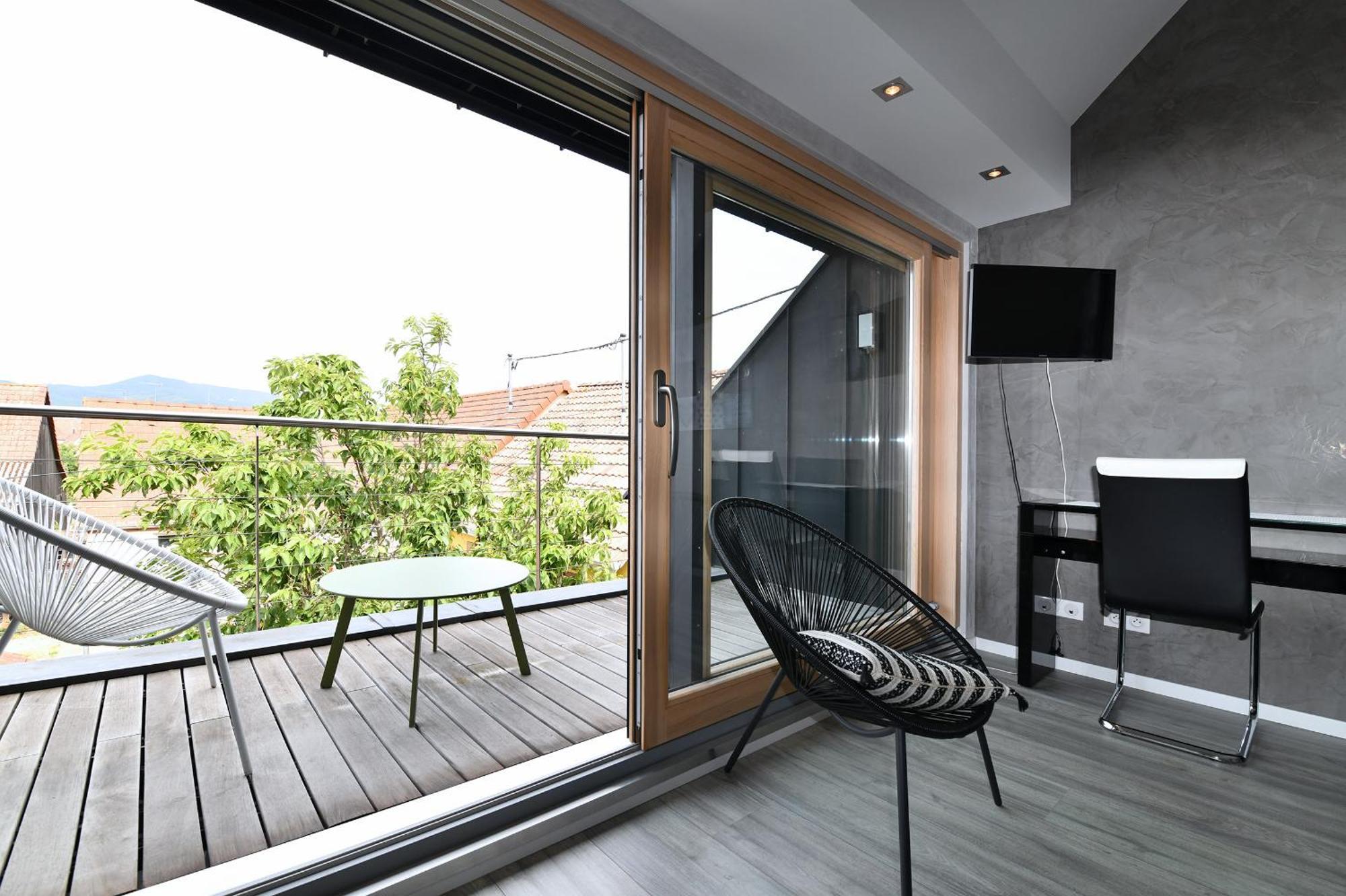 Gite Contemporain L'Hirondelle Guemar Bagian luar foto
